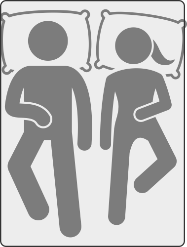 King bed size visualisation